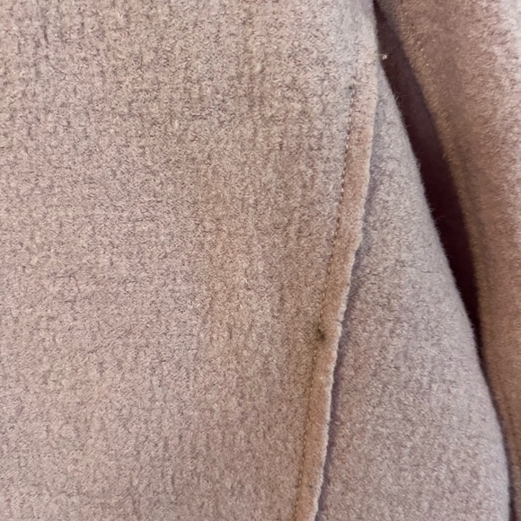 J. Crew Size 14 Pea Lilac Purple Italian Boiled Wool Coat Daphne Trench - Picture 6 of 11